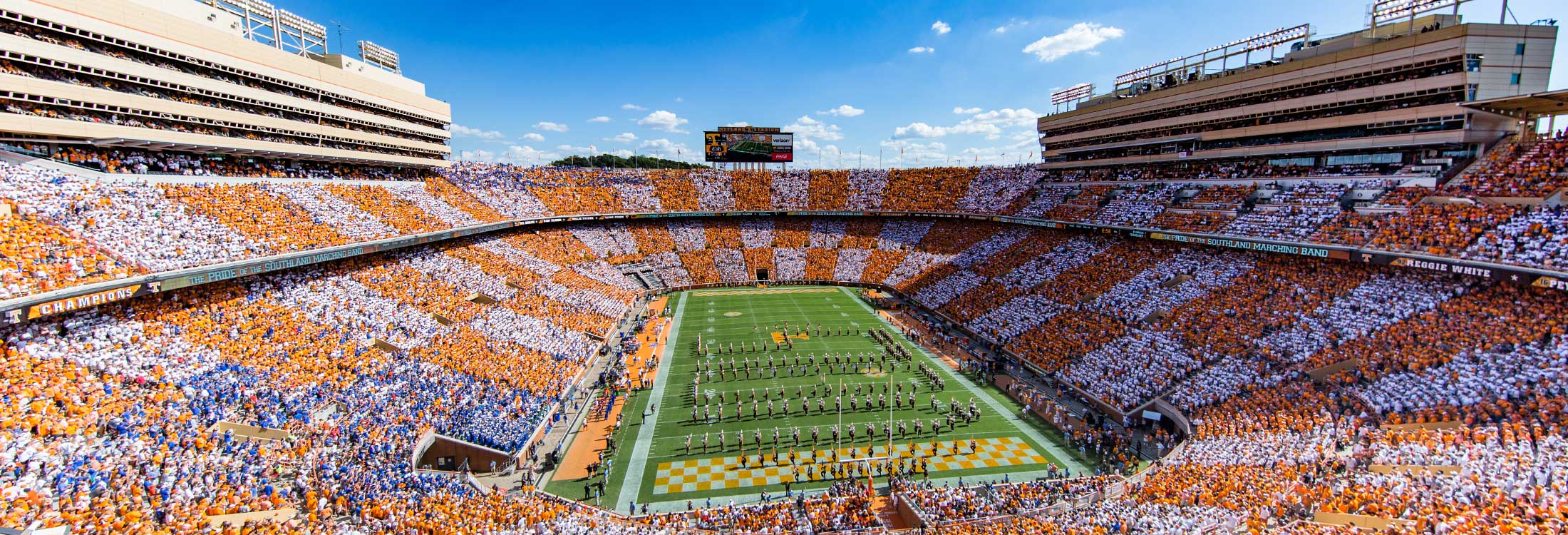 Neyland Stadium filled with Vol fans