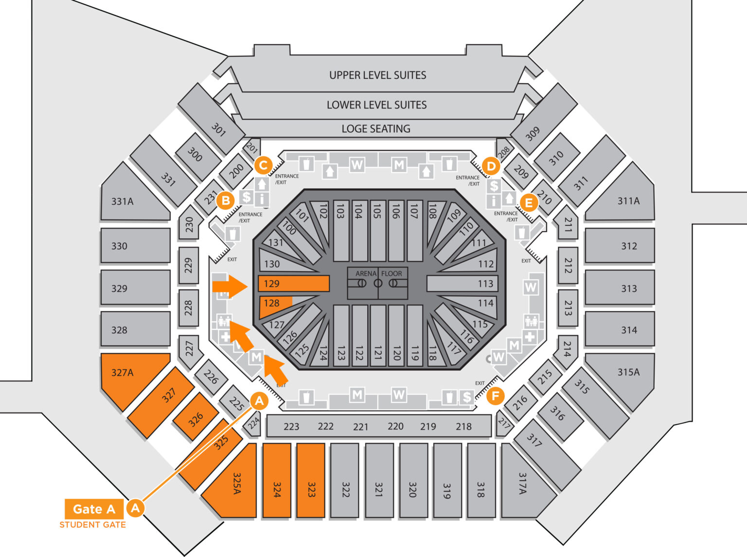 Basketball Gameday Information - Big Orange Tix