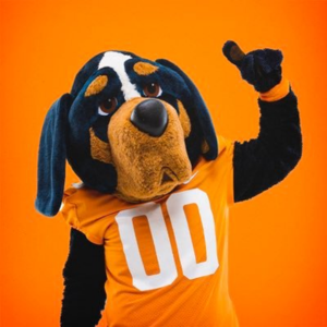 Smokey poses for headshot.