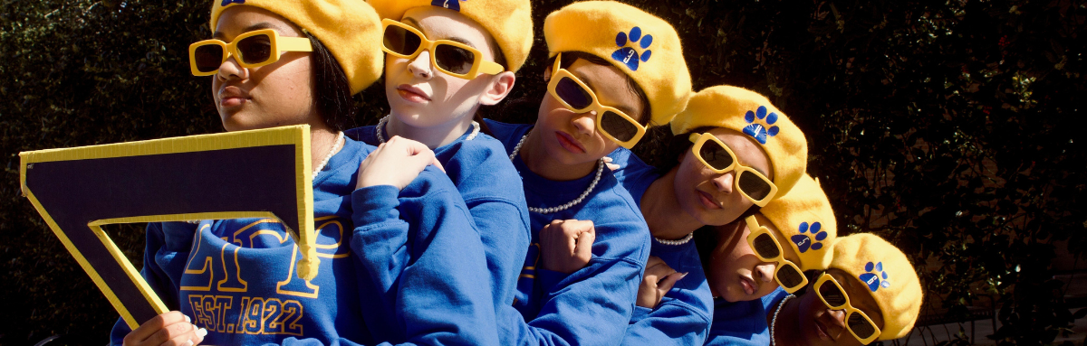 New members of Sigma Gamma Rho Sorority, Inc.