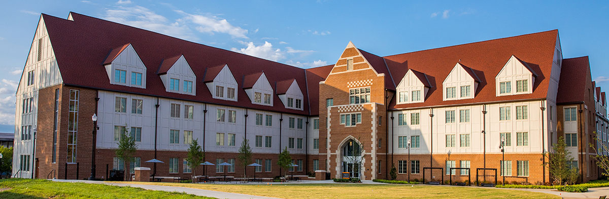 The exterior of Magnolia Hall