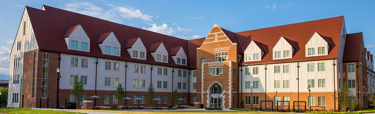 Exterior shot of Magnolia Hall