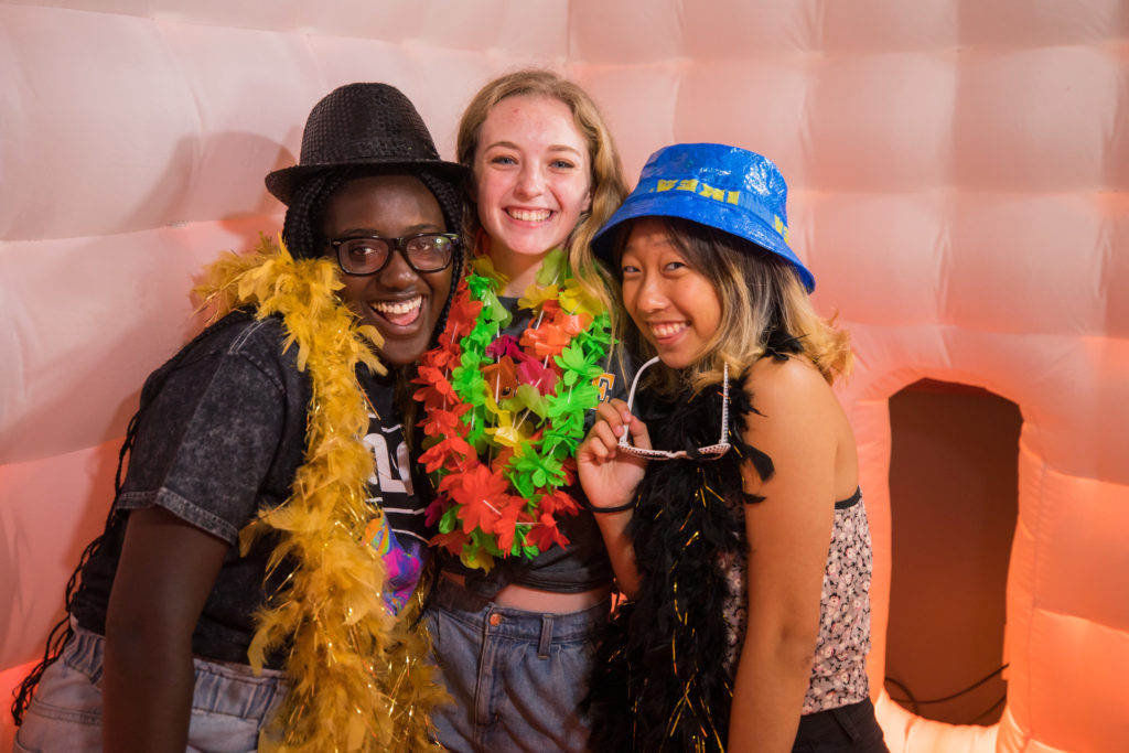 Students enjoy Vol Night Long.