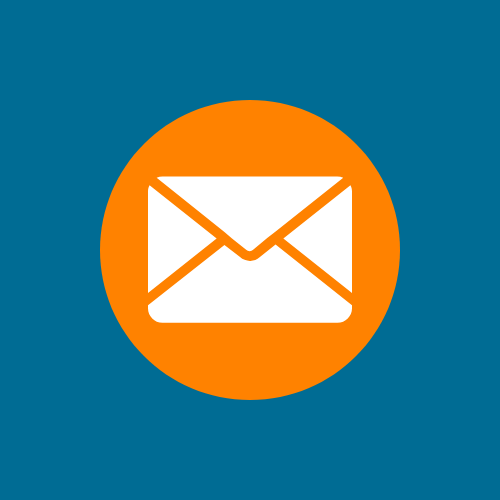 graphic of a white envelope