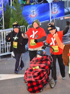The Cate Family at the Disney 5K, "Bearly Running" Team