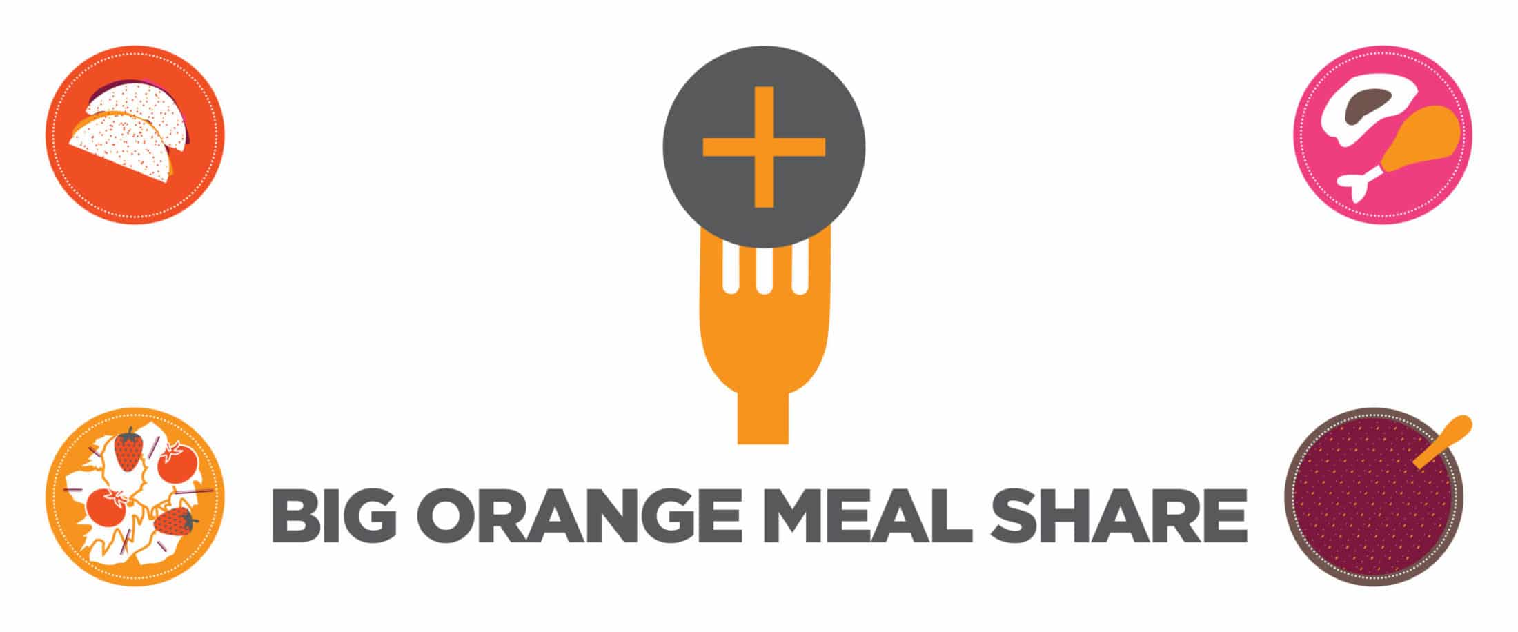 Big Orange Meal Share Banner Logo