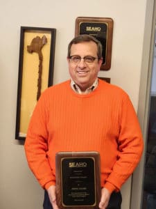 Jerry Adams - SEAHO Founders Award 2021