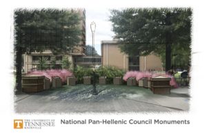 Rendering of the National Pan-Hellenic Council Monuments