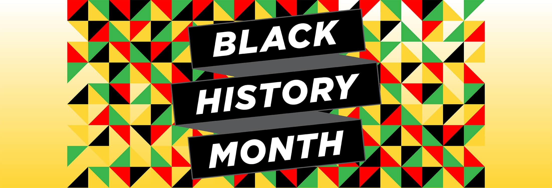 Black History Month Banner