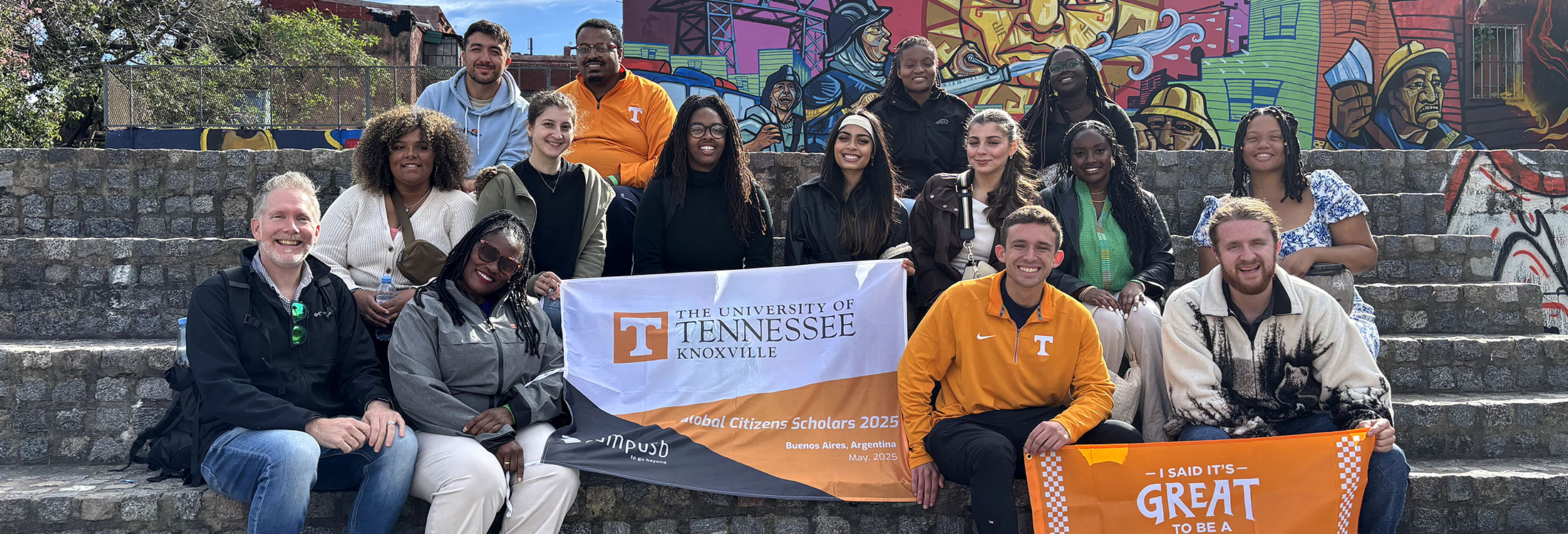 group photo of Global Citizens Program cohort