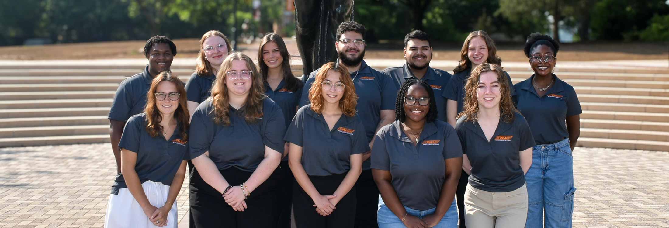 group photo of 2025 Vols in Student Affairs Program